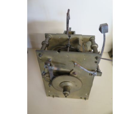A 30 hour 19th century longcase clock movement