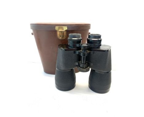 Vintage cased Carl Zeiss 15x60 binoculars 