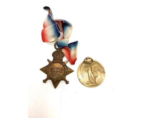 Pair WW1 medals, named 1809 PTE. F. KENKINSON. R, MUN.   FUS, PTE.D.KANE,R.IR.FUS. 