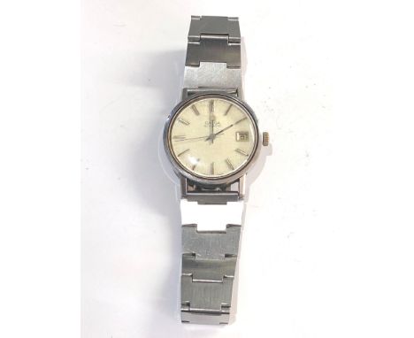 Vintage omega automatic gents wristwatch non working spares or repair 