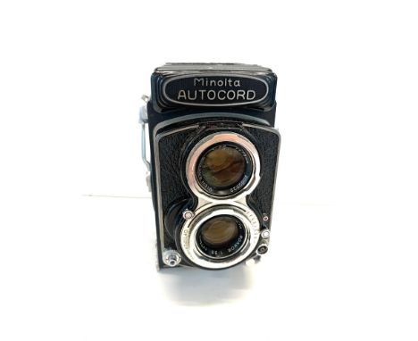 Vintage Minolta auto cord camera 