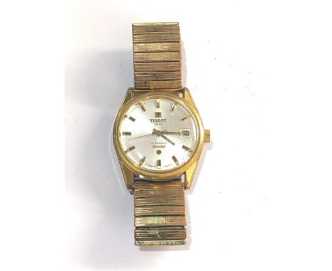 Vintage Tissot automatic seastar gents wristwatch in working order but no warranty given 