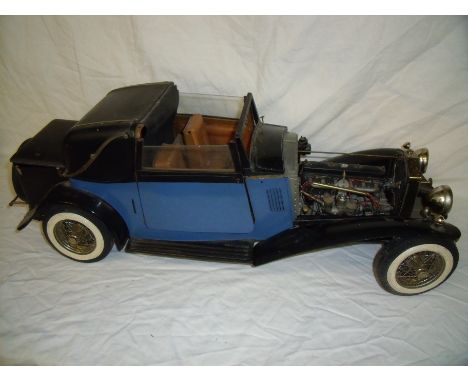 Pocher kit form model of a Rolls Royce