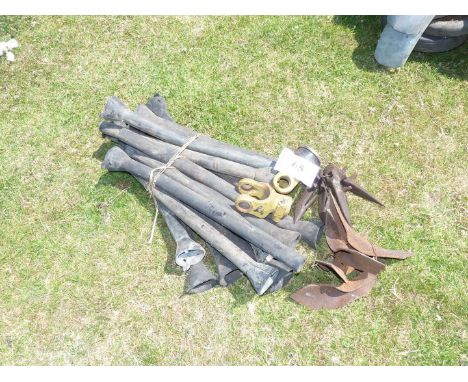 Drill spouts, cultivator feet and PTO yokes etc.