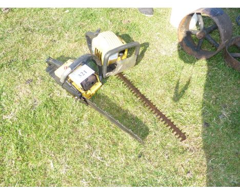 McCulloch chainsaw and hedge trimmer.