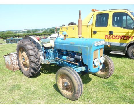 A Fordson Super Dexta diesel farm Tractor, chassis No 09C933615, engine no. 1643564, believed accordingly to have been manufa
