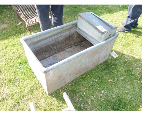 Galvanised field Trough, 36" x 20" x 15" deep.