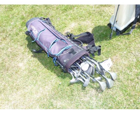 Golf Bag and 21 clubs.