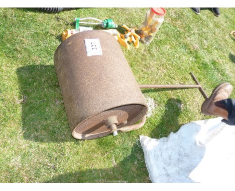 A garden roller.