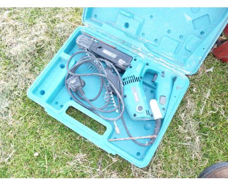 A Makita electric screwdriver.