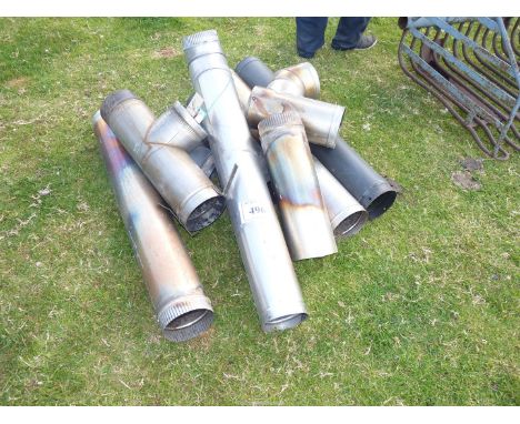 150mm stainless steel flue pipe.