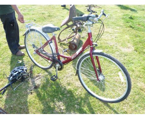 Three speed Push Bike.