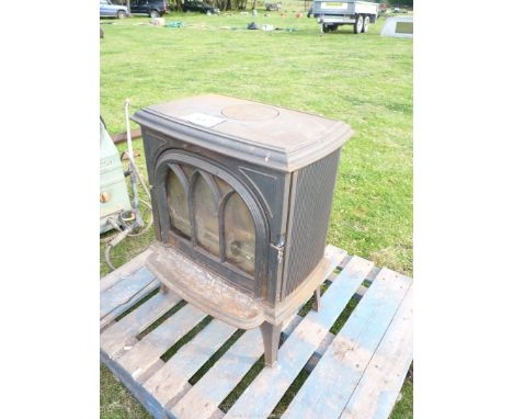 Cast iron Stovax Woodburner.