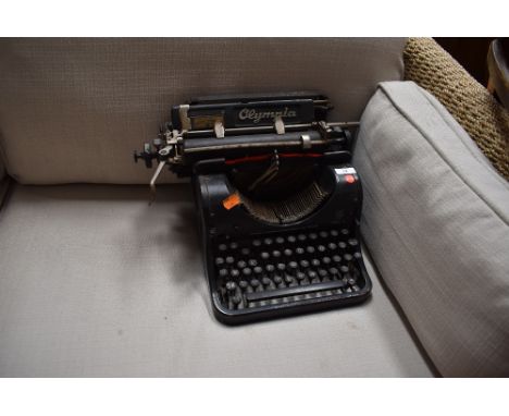 A vintage Olympia typewriter, Model 8