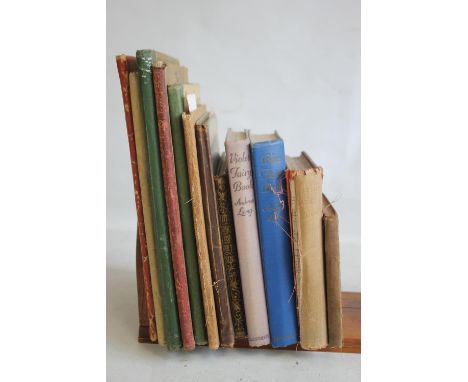 A COLLECTION OF CHILDREN'S BOOKS to include Andrew Lang - 'The Pink Fairy Book' Longmans, Green &amp; Co. 1897 A/F, "Blue Fai