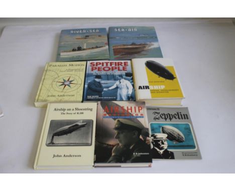PRESENTATION COPIES OF AVIATION INTEREST BOOKS - John Anderson - 'Airship on a Shoestring The Story of R.100' 2013 with inscr