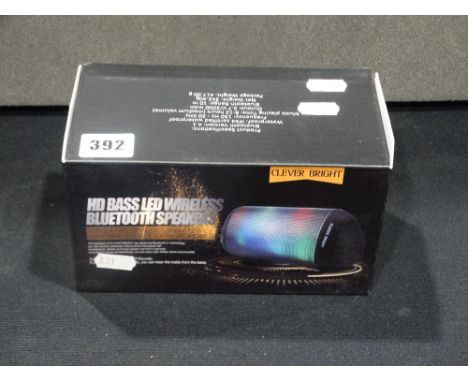     A New &amp; Boxed Led Bluetooth Speaker                                             