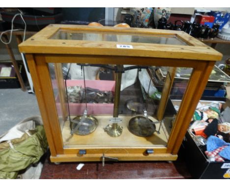     A Vintage Laboratory Scale                                                      