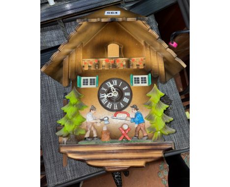 WEST GERMAN CUCKOO CLOCK