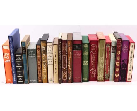 Folio Society, a collection of volumes houses in slipcases to include Conan Doyle, Arthur; The Lost World, Blikson, Karen; Ou
