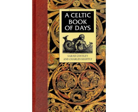 A Celtic Book of Days by S Costley and C Knightly Hardback Book 1998 First Edition published by Thames and Hudson Ltd some ag