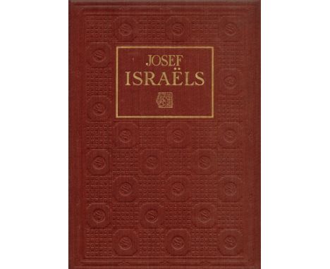 Josef Israels by Dr Max Eisler Hardback Book 1924 First Edition published by The Studio Ltd some ageing good condition. Sold 