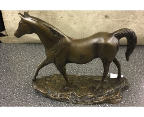  A bronze horse figure