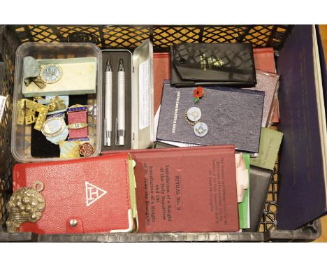 Lady Masons jewels including silver with booklets and manuals. P&amp;P Group 1 (£14+VAT for the first lot and £1+VAT for subs