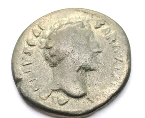 Roman Silver Denarius of Antoninus Pius. P&amp;P Group 1 (£14+VAT for the first lot and £1+VAT for subsequent lots) 
