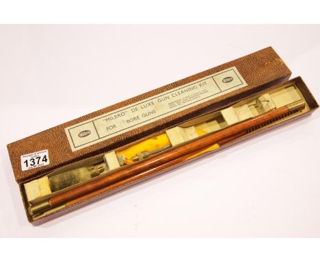 Milbro De Luxe  Gun cleaning kit for 12 bore guns P&amp;P Group 1 (£14+VAT for the first lot and £1+VAT for subsequent lots) 
