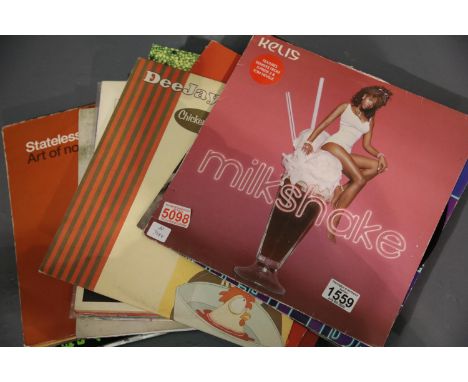 Collection of mixed LP records including Kelis, Seal etc. P&amp;P Group 3 (£25+VAT for the first lot and £5+VAT for subsequen