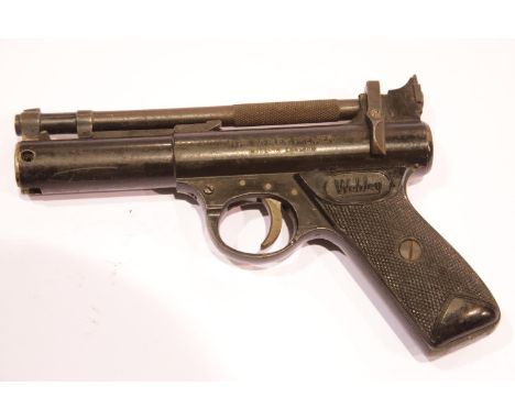 Webley Premier air pistol 22 calibre, number 441. P&amp;P Group 3 (£25+VAT for the first lot and £5+VAT for subsequent lots) 