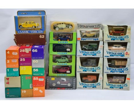 Rio, Eligor, ERTL, Boxed 1:43 Scale Vehicle Group, to include Rio No.66 Bugatti Royal - 1927 -1933, Rio No.A-4 Fiat Autocarro
