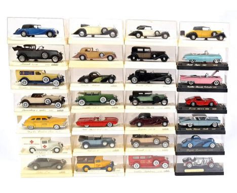 Solido Age D'or, a boxed Car group, to include 4060 Cadillac Commerciale, 4506 Ferrari 250 GTO 1963, Ford Thunderbird 1963 an