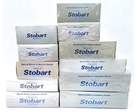 Atlas Editions "Eddie Stobart Ltd", a boxed mostly Factory Sealed 1:76 Scale Commercial group Comprising of "Stobart Sport", 