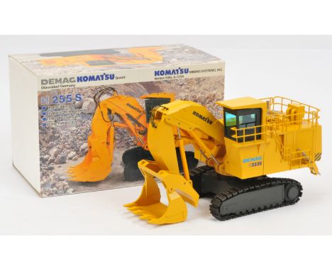 NZG 1:50 Scale No.442 Demag/Komatsu H255S Hydraulic Mining Shovel, condition appears to be Excellent to Near Mint, within Goo