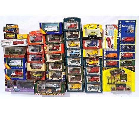 Corgi, Matchbox and Dinky (Norev/Atlas), a boxed and carded Commercial, Emergency, TV and similar group comprising of Corgi S