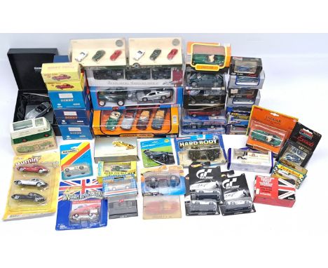 Matchbox The Dinky Collection, Corgi, Mattel Hot Wheels &amp; similar, a boxed &amp; Blister pack Car group. &nbsp;Although u