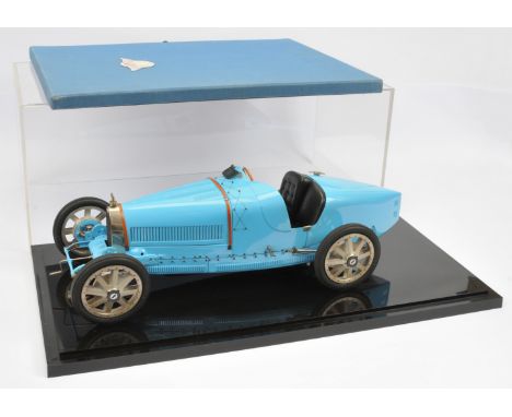 Art Collection Auto J.P. Fontenelle Bugatti Type 35, 1:8 Scale, stamped and numbered "JP Fontenelle 87 Art Collection Auto" t
