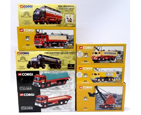 Corgi Classics and Limited Edition Collectables, a boxed Commercial group comprising of "Building Britain", "Guinness", "GUY 