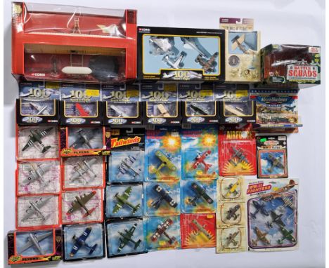 Corgi, Maisto, Roadchamps, Galoob, and Similar Boxed &amp; Carded Aircraft Group, comprising of Corgi 100 Years of Flight, Ma