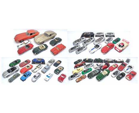 Corgi, Bburago, Maisto &amp; similar, 1:18 &amp; 1:24 Scale &amp; similar, an unboxed Car &amp; Racing Car group. &nbsp;Altho