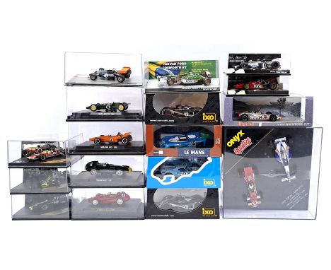 IXO, Sparks, Minichamps and similar, a boxed F1, Performance/Racing Car group to include LMM029 Bentley Speed 8 LM 2001, 43IN