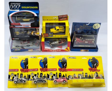 Corgi, ERTL, &amp; Similar Boxed and Carded TV &amp; Film Related Group, to include Corgi 05301 Chitty Chitty Bang Bang, Corg