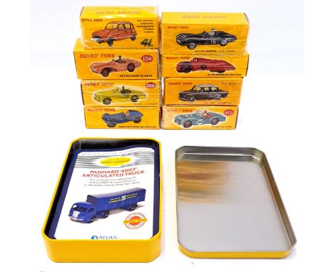 Dinky (Atlas/Norev), a boxed mostly Factory Sealed group comprising of Performance Cars and similar, to include 104 Aston Mar