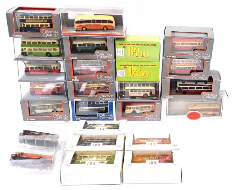EFE, Corgi The Original Omnibus Company and Britbus, a mostly boxed Bus group to include Britbus N6006 Grey Arab IV Park Roya