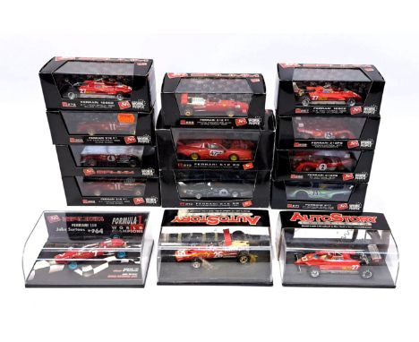 Brumm, a boxed 1:43 scale F1 and Performance Car group comprising of "Auto Story Collection" and similar, to include R303 Fer