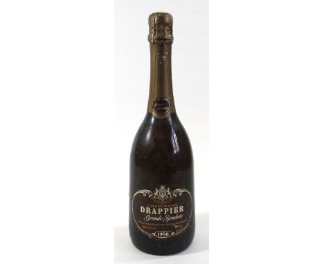 1 bottle Champagne Drappier ‘Grande Sendree’ Vintage 1990 (ullage less than 1cm) 