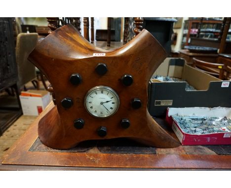 An interesting early 20th century propeller timepiece,&nbsp;inscribed '250HP Rolls Royce...', with 3 1/2in enamel dial, 37.5c