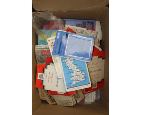 A large collection of vintage ordnance survey maps. For London SW Southend-On-Sea, Western Highlands, etc.